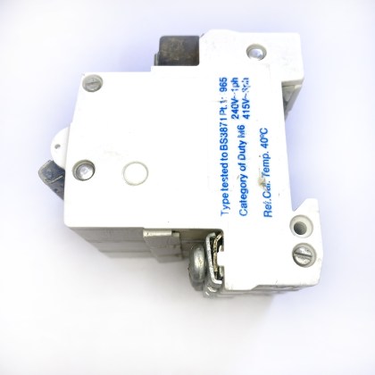 Proteus Geyer 3620/2 M6 20A 20 Amp 3 Pole Phase MCB Circuit Breaker Type 2